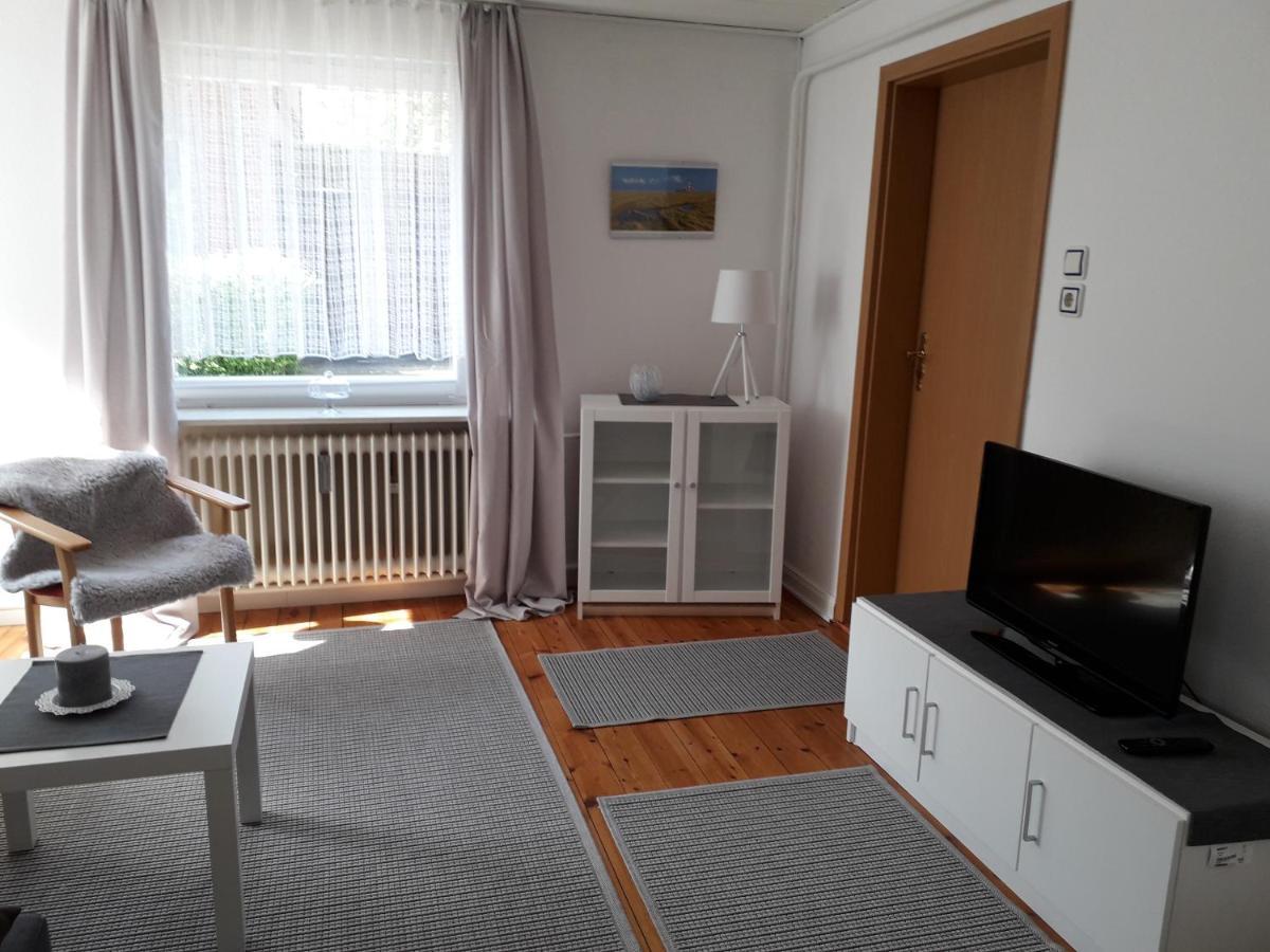 Apartamento Haus Edel Wesselburen Exterior foto