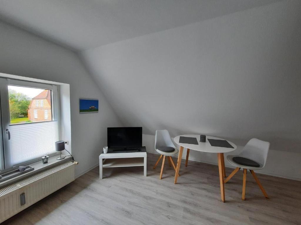 Apartamento Haus Edel Wesselburen Exterior foto