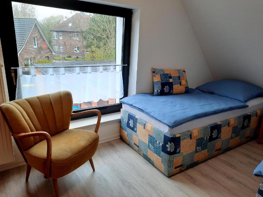 Apartamento Haus Edel Wesselburen Exterior foto